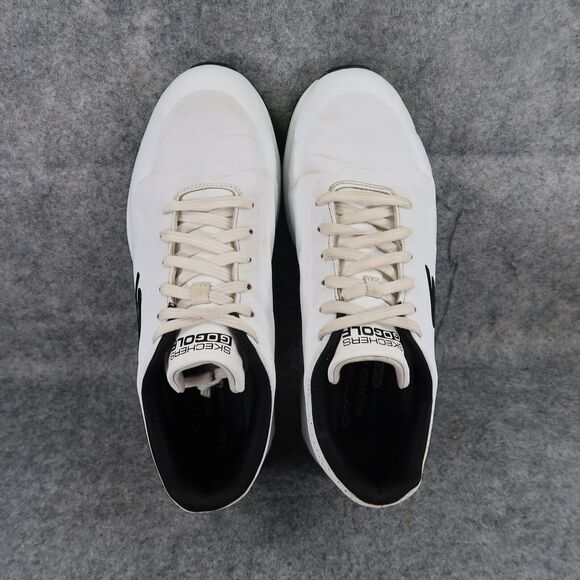 Skechers Shoes Mens 9 Go Golf Sneaker Athletic Skech Air Dos Sport Cleat White main image 14